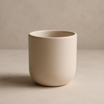 Matte ceramic tumbler