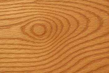 Plan view of oak grain with gentle lines